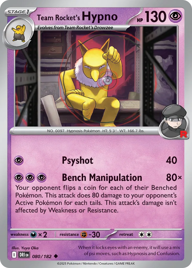 Team Rocket's Hypno